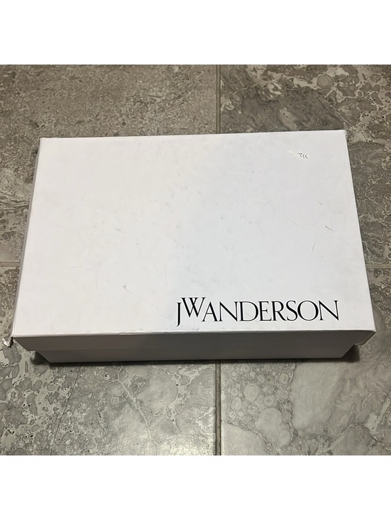 JW Anderson Logo-Engraved Leather Loafers in Black, Size 41 NEW in Box + DustBag main image 9